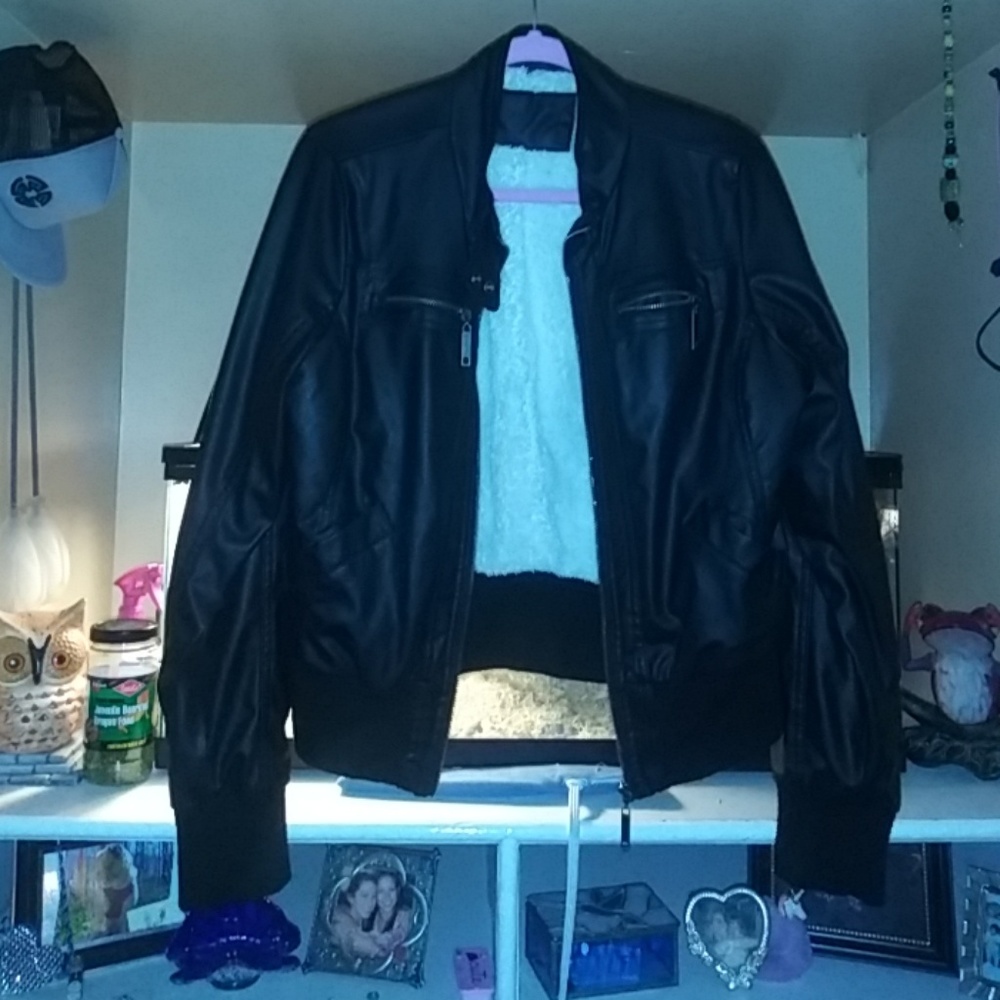 Leather jacket